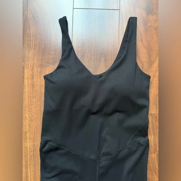 🍋HP!!🍋 Lululemon Align Bodysuit 25” / Black / Size 2 / NEW WITHOUT TAGS! - Picture 7 of 13
